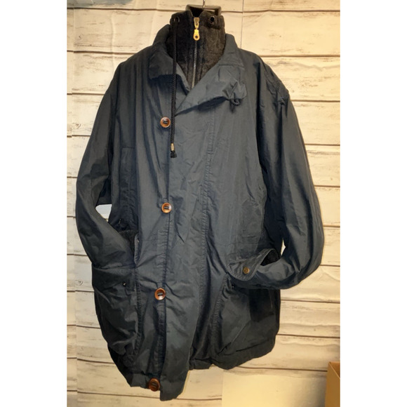 Schneider Towne & Country GORE-TEX Blue Jacket Men’s 3X Full Zip & Buttons - Picture 1 of 16